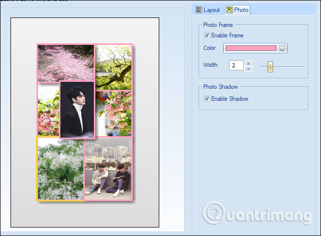 How to combine photos on software CollageIt Picture 10