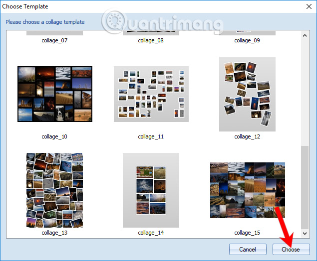 How to combine photos on software CollageIt Picture 6