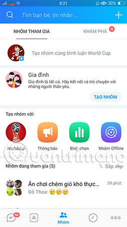 How to comment, see the 2018 World Cup news right on Zalo Picture 9