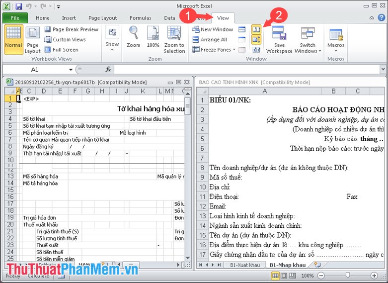 How to compare 2 Excel files to see if there is any difference Picture 8