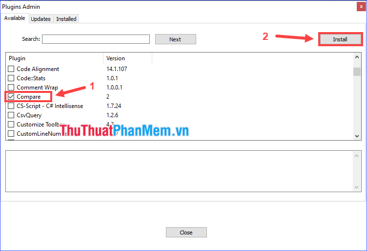 How to compare contents of 2 text files with Notepad ++ Picture 3