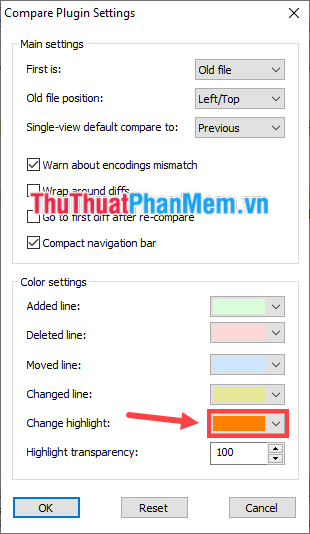 How to compare contents of 2 text files with Notepad ++ Picture 9
