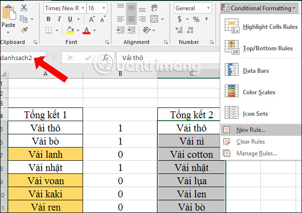 How to compare data on 2 Excel columns Picture 14
