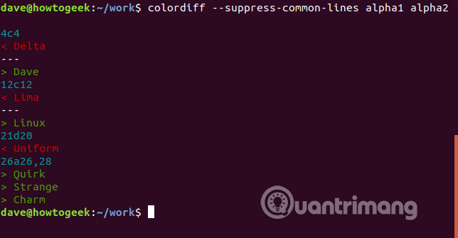How to compare two text files on Linux Terminal Picture 6