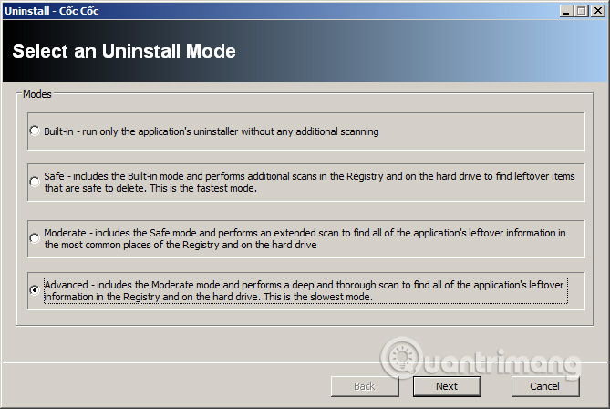 How to completely remove Coc Coc? Picture 8