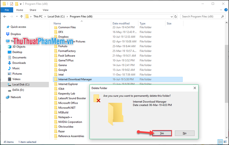 How to completely remove IDM (Internet Download Manager) from the computer Picture 11