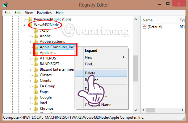 How to completely remove iTunes on your computer? Picture 10