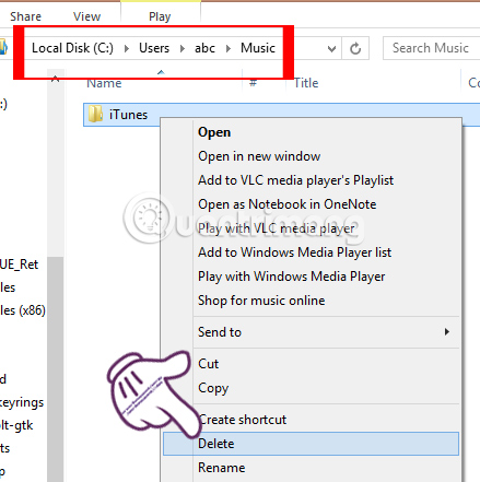 How to completely remove iTunes on your computer? Picture 4