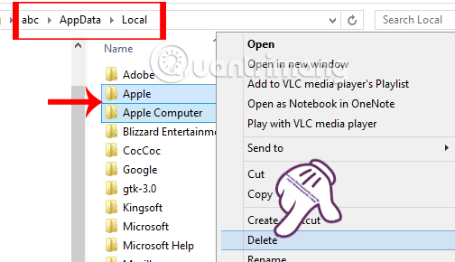 How to completely remove iTunes on your computer? Picture 5