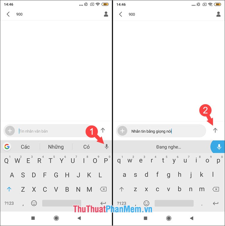 How to compose voice messages on iPhone, Samsung and Xiaomi phones Picture 13