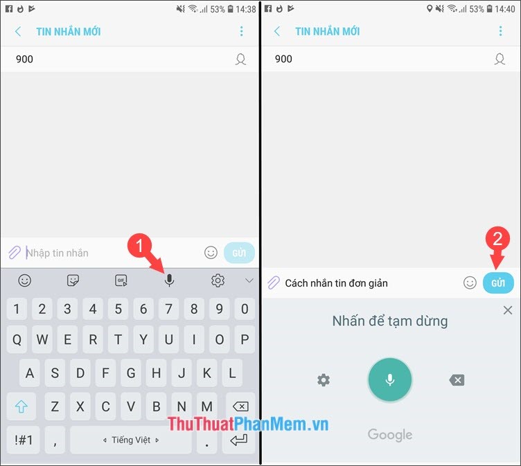 How to compose voice messages on iPhone, Samsung and Xiaomi phones Picture 9