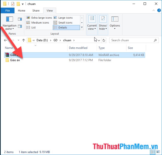 How to compress and decompress files with WinRAR on the computer Picture 11