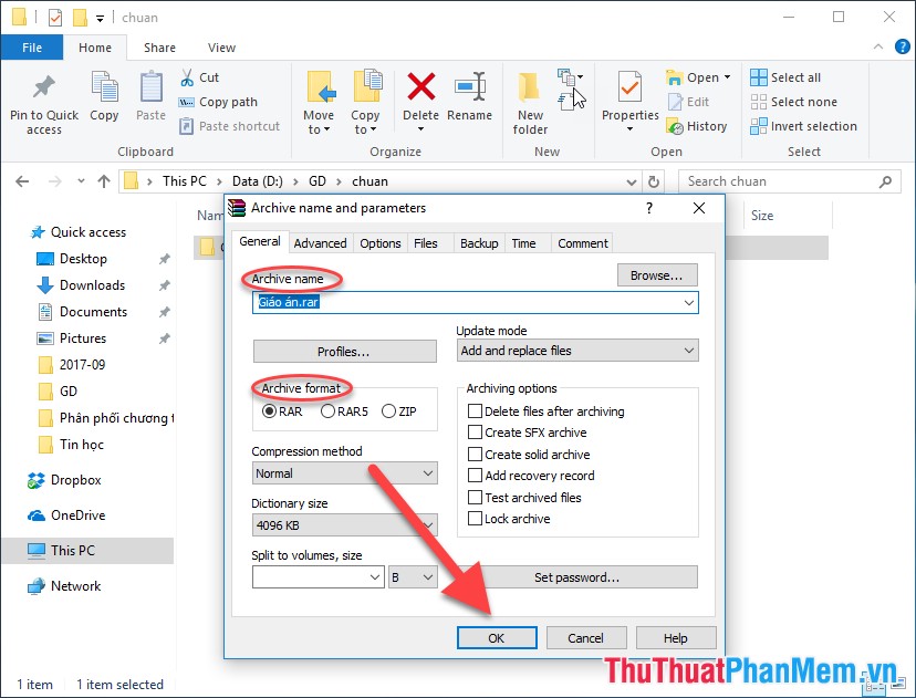 How to compress and decompress files with WinRAR on the computer Picture 3