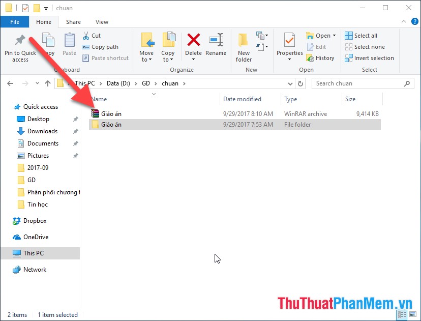 How to compress and decompress files with WinRAR on the computer Picture 4