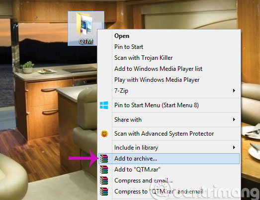 Picture 1 of How to compress and decompress files with WinRar?