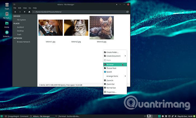 How to compress and resize photos from Thunar File Manager in Linux Picture 3
