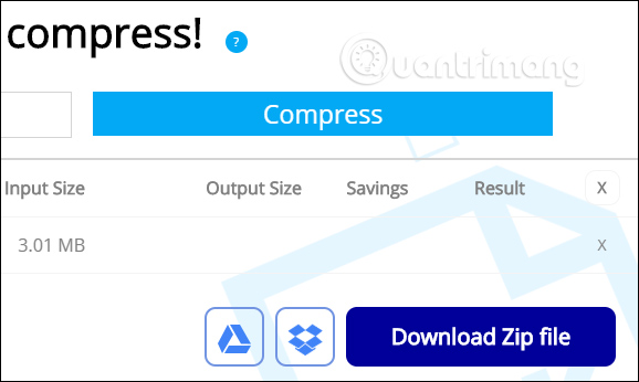 How to compress data on Cloudpresso Picture 13