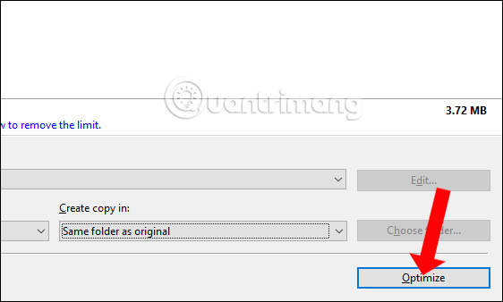 How to compress files with WeCompress tool Picture 15