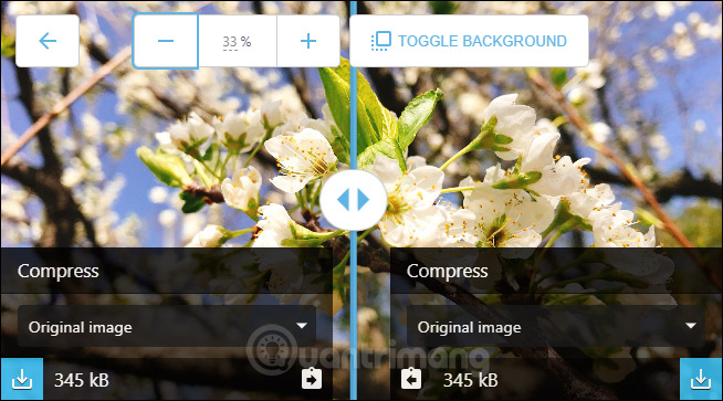 How to compress photos on Squoosh online Picture 2