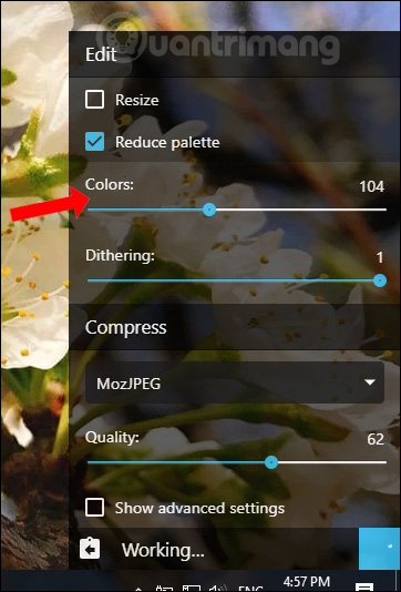 How to compress photos on Squoosh online Picture 8