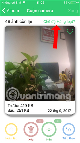 How to compress photos, videos increase iPhone capacity Picture 5