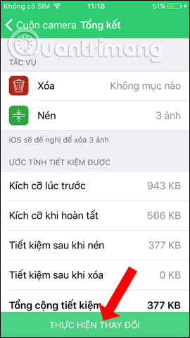 How to compress photos, videos increase iPhone capacity Picture 7