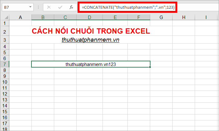 How to concatenate strings in Excel Picture 6