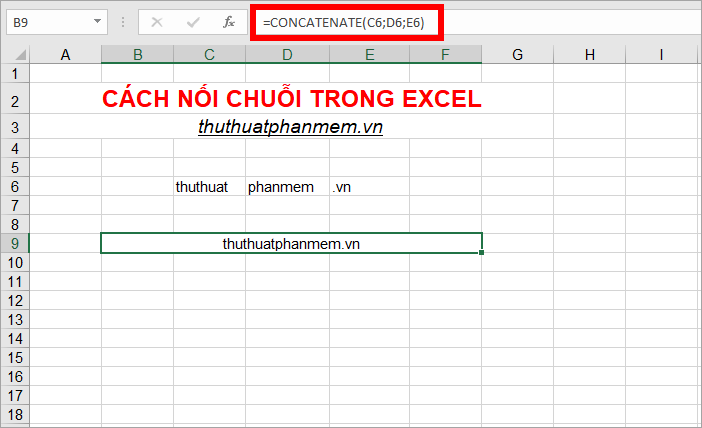 How to concatenate strings in Excel Picture 7