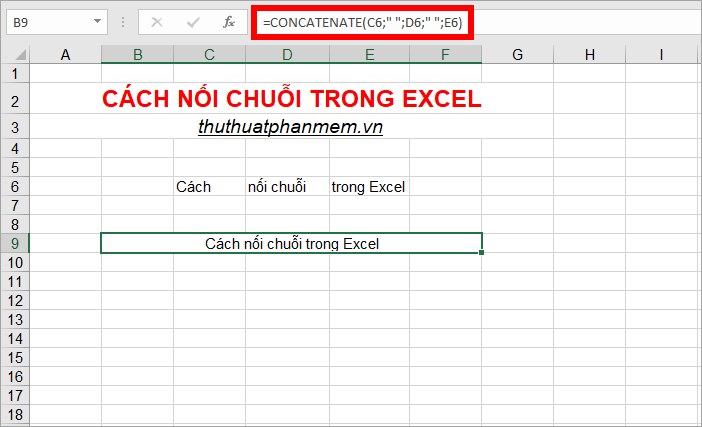 How to concatenate strings in Excel Picture 8