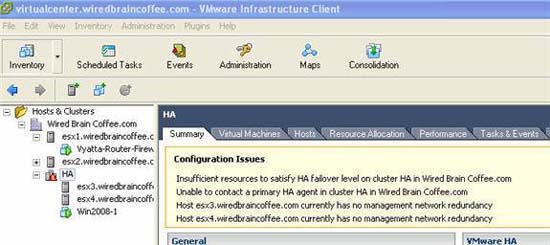How to configure VMware High Availability (VMHA) Picture 3