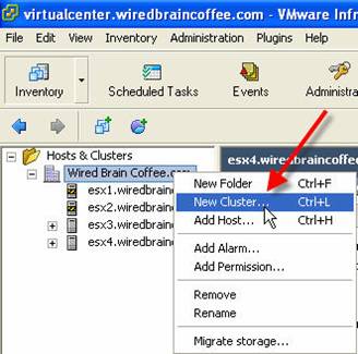 How to configure VMware High Availability (VMHA) Picture 4