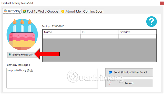 How to congratulate many people on Facebook Picture 5