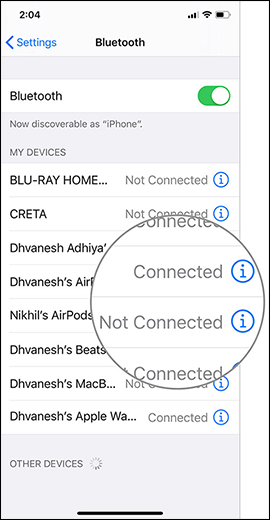 How to connect 2 AirPods to iPhone to share music Picture 4