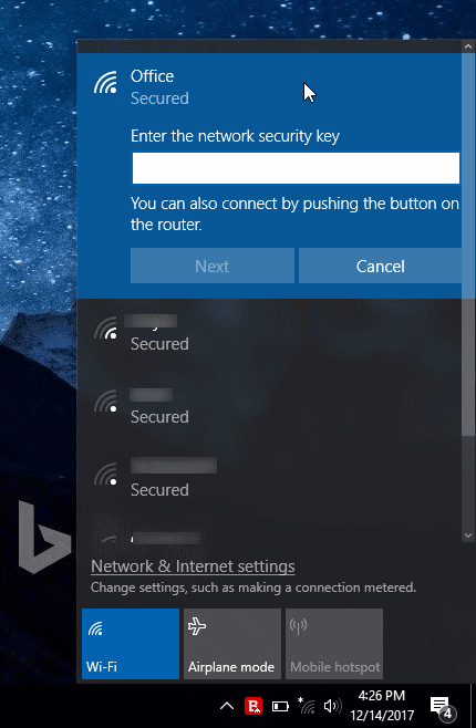 Picture 3 of How to connect a computer to Wi-Fi without a password on Windows 10