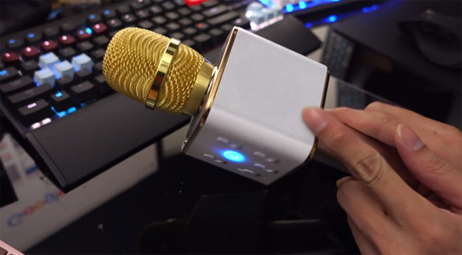 How to connect a wireless microphone to a computer to sing karaoke Picture 4