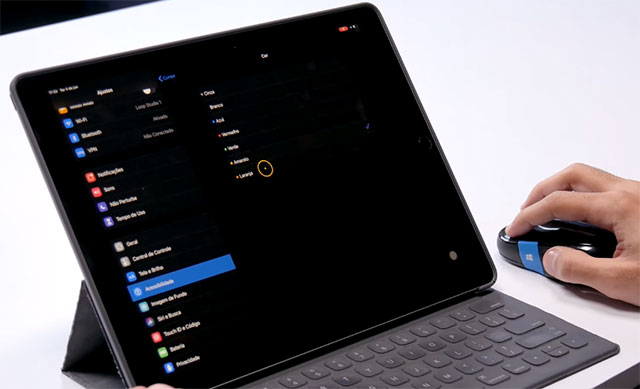 How to connect and use the mouse with the iPad Picture 4
