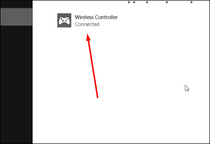 How to connect and use the PS4 handle on the computer Picture 12