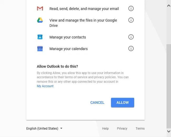 How to connect Gmail account with Cortana on Windows 10 Picture 6