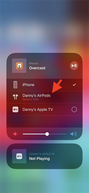How to connect iPhone to AirPods does not need to go to the Bluetooth menu Picture 6