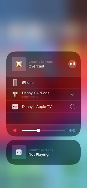 How to connect iPhone to AirPods does not need to go to the Bluetooth menu Picture 7