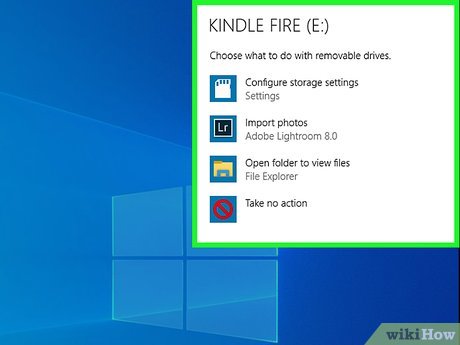 How to Connect the Kindle Fire to a Computer Picture 3