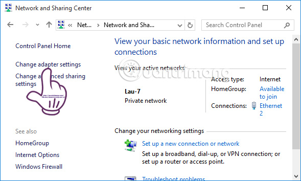 How to connect the network between two laptops using a network cable Picture 4