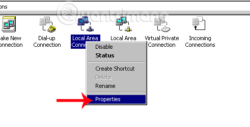 How to connect the network between two laptops using a network cable Picture 5