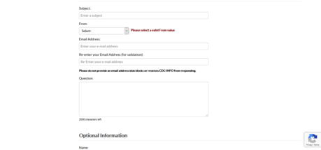 How to Contact the CDC Picture 1