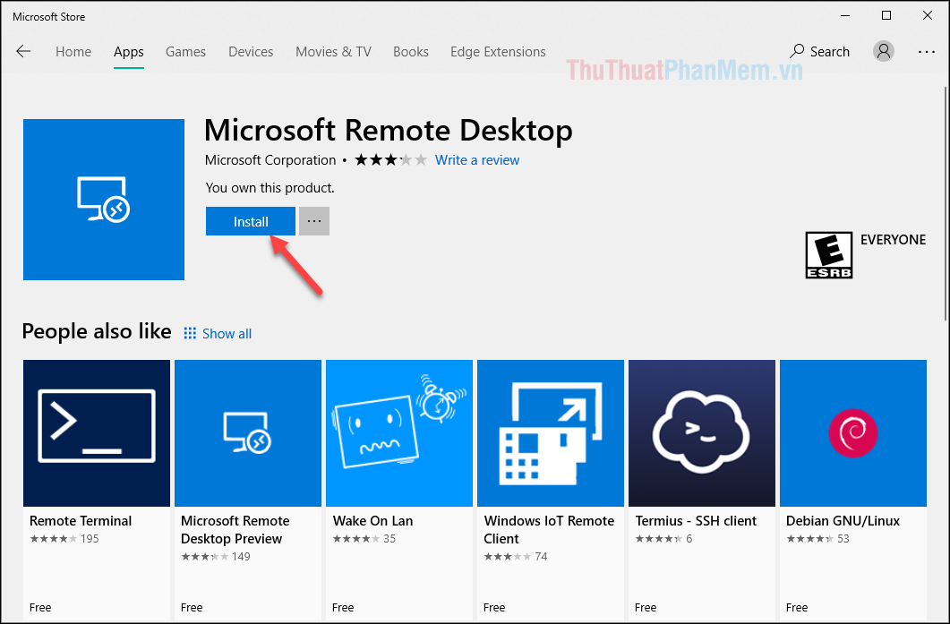How to control a computer in LAN with Remote Desktop is available in Windows 10 Picture 13