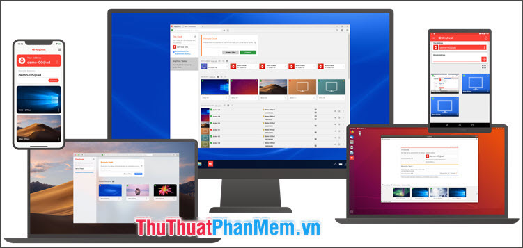 How to control a remote computer by phone with AnyDesk Remote Picture 1