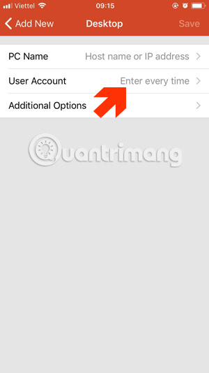 How to control and access computers by phone with Microsoft Remote Desktop Picture 12