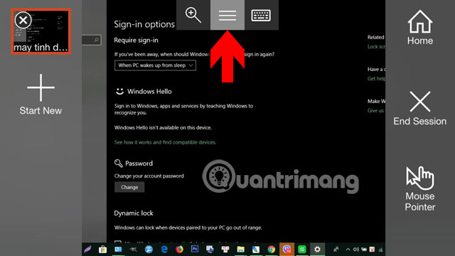 How to control and access computers by phone with Microsoft Remote Desktop Picture 22