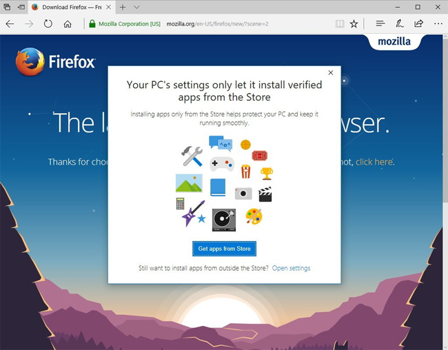 How to control application installation on Windows 10 Creators Update Picture 6