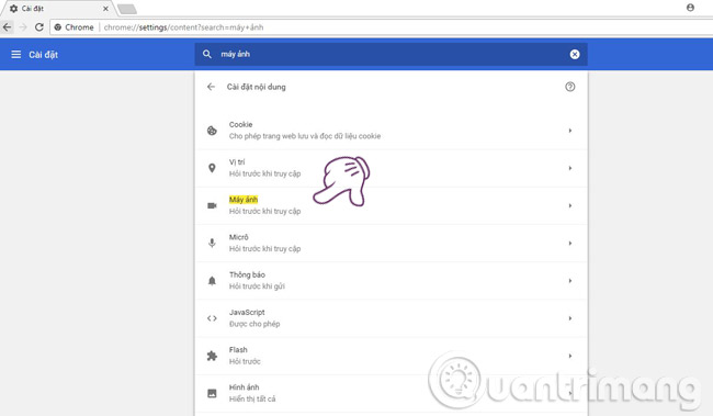 How to control camera access on Chrome to protect personal information Picture 3